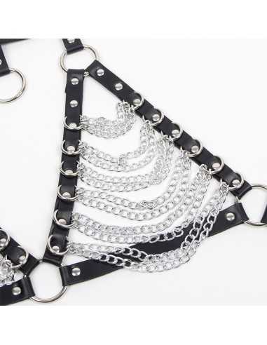 Subblime Suti E Colar Com Correntes Tamanho Único | MySexyShop (PT)