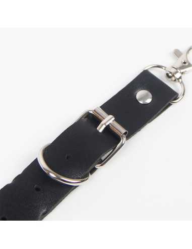 Subblime Belt And Garter Harness With Rings And Chaindetail One Size