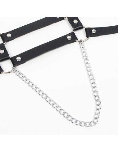 Subblime Arnés Con Tirantas Detalle Cadenas Talla Única - MySexyShop (ES)
