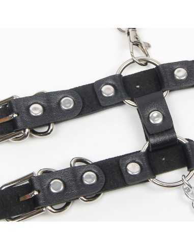 Subblime Arnés Con Tirantas Detalle Cadenas Talla Única - MySexyShop (ES)