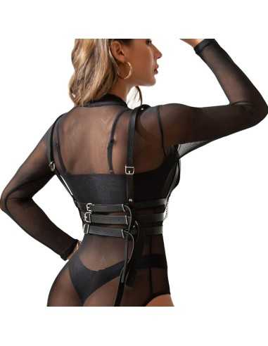 Subblime Korsett Harness Mit Kette Detail Eine Grösse - MySexyShop.eu