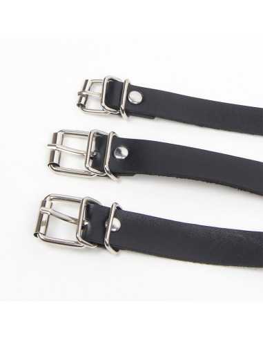 Subblime Corset Harness With Chaindetail One Size