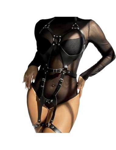 Subblime Arnês De Corpo Completo Com Fivelas De Cuoro Eto Tamanho Único | MySexyShop (PT)