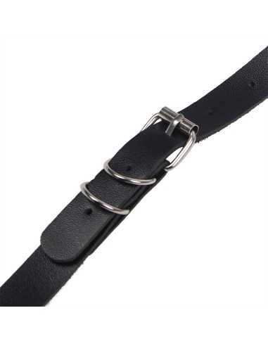 Subblime - Harnais Complet Avec Boucles En Cuir Noir Taille