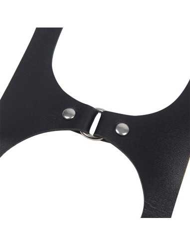 Subblime Imbracatura Completa Con Fibbie In Pelle Nera Taglia