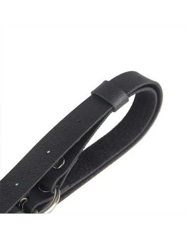 Subblime Leather Belt Harness Black One Size