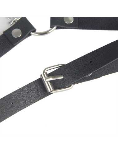 Subblime Leather Belt Harness Black One Size
