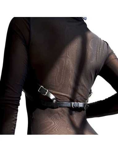 Subblime Leder Brustgurt Schwarz Eine Grösse - MySexyShop.eu