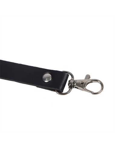 Subblime Körperharness Verstellbare Riemen Leder Schwarz Eine Grösse - MySexyShop.eu