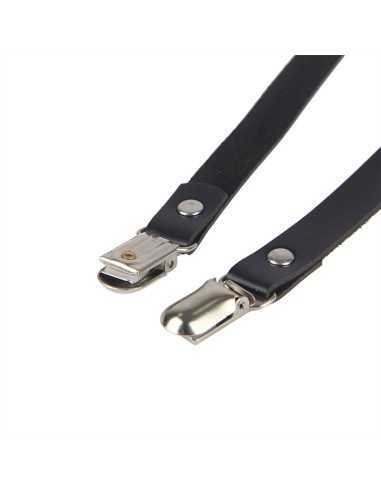 Subblime Arnés De Pierna Cadena Cuero Negro Talla Única - MySexyShop (ES)