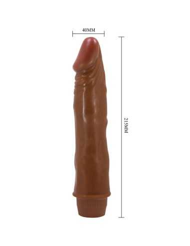 Baile Dwarf Realistic Vibrator 21 Cm Mulatto