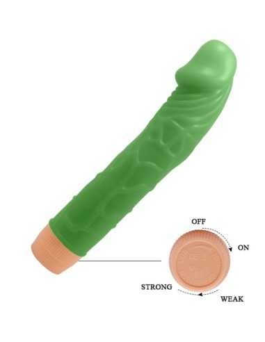 Baile Bill Realistic Vibrator 22.5 Cm Green