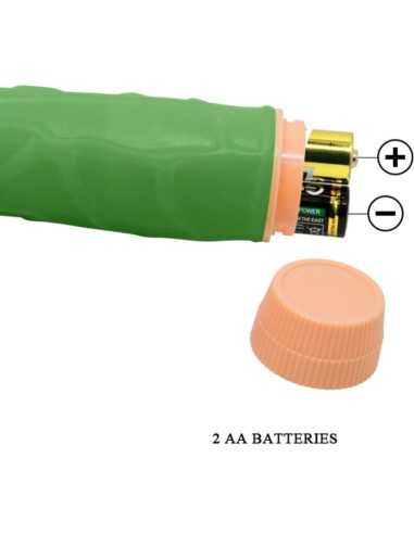 Baile Bill Realistic Vibrator 22.5 Cm Green