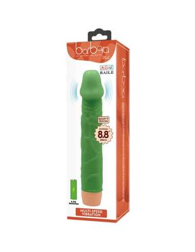 Baile Bill Realistic Vibrator 22.5 Cm Green
