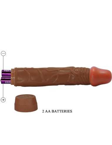 Baile Bob Realistic Vibrator 22.5 Cm Mulatto