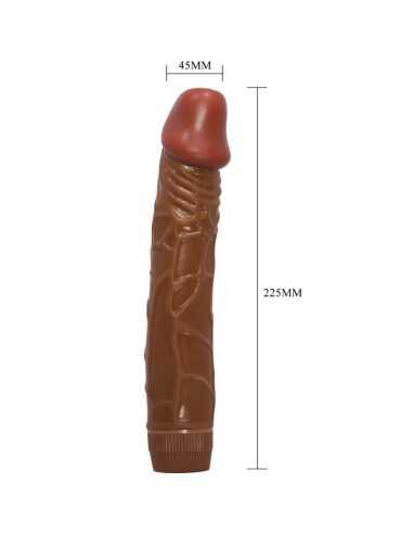 Baile Bob Realistic Vibrator 22.5 Cm Mulatto