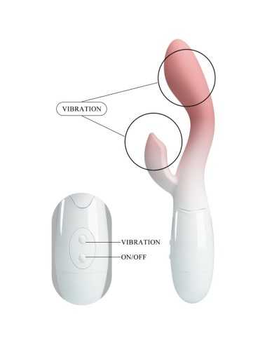 Pretty Love Brighty G-Spot Vibrator + Clitoris Stimulator 30 Vibrations Pink Pretty Love Brighty G-Spot Vibrator + Clitoris Stimulator 30 Vibrations Pink