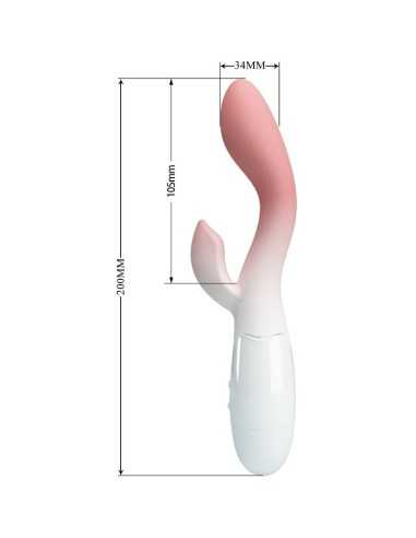 Pretty Love Brighty G-Spot Vibrator + Clitoris Stimulator 30 Vibrations Pink Pretty Love Brighty G-Spot Vibrator + Clitoris Stimulator 30 Vibrations Pink