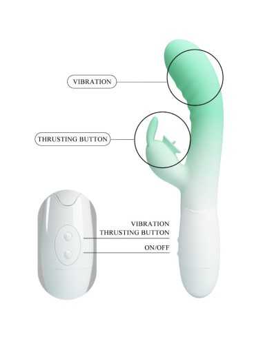 Pretty Love Cerberus Rabbit Vibrator 3o Vibrations Green