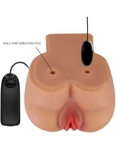 Crazy Bull Kylie Ass Vibrator With Realistic Vagina And Anus Flesh Remote Control
