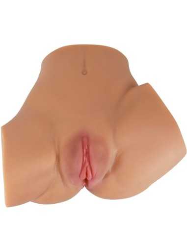 Crazy Bull Emilia Ass Vibrator With Realistic Vagina And Anus Flesh Remote Control