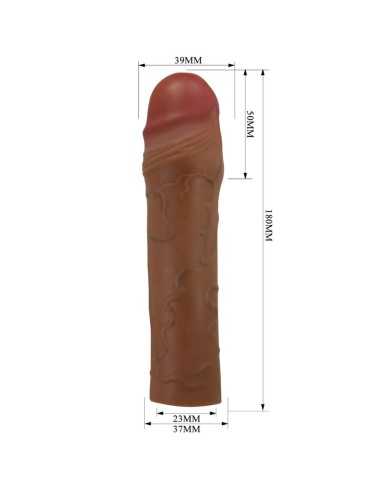 Pretty Love Chane Penis Sleeve With 5 Cm Extension Mulatto