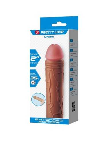 Pretty Love Chane Penis Sleeve With 5 Cm Extension Mulatto