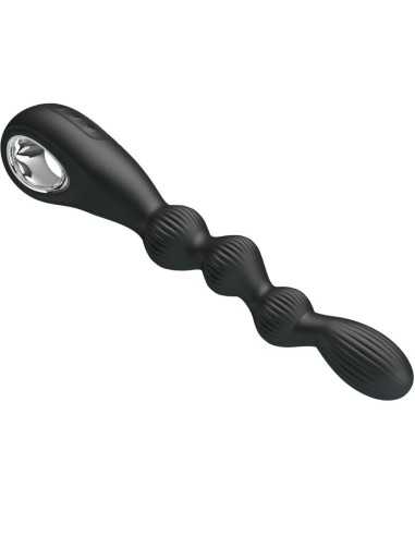 Pretty Love Federer Anal Vibrator 12 Vibrations Black
