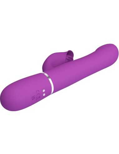 Pretty Love 4 In 1 Multifunction Vibrator & Stimulator Purple Pretty Love 4 In 1 Multifunction Vibrator & Stimulator Purple