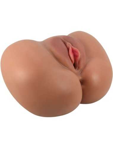 Crazy Bull Luna Vibrator Butt With Realistic Vagina And Anus Flesh Control Remoto