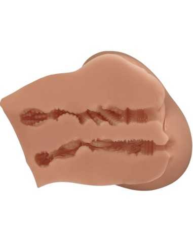 Crazy Bull Luna Vibrator Butt With Realistic Vagina And Anus Flesh Control Remoto