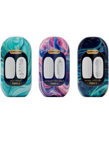 Pretty Love Venus X 15 Silicone Male Masturbators White