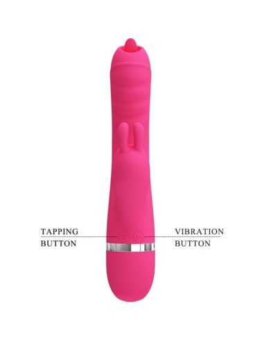 Pretty Love Phoenix Multifunction Rabbit Vibrator Pink