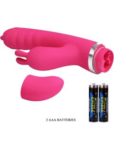 Pretty Love Phoenix Multifunction Rabbit Vibrator Pink
