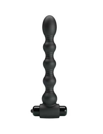 Pretty Love Lynn Silicone Anal Plug 10 Vibrations Black