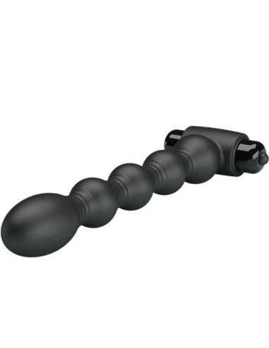 Pretty Love Lynn Silicone Anal Plug 10 Vibrations Black