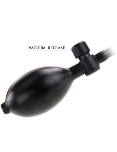 Pretty Love Inflatable Anal Plug Black