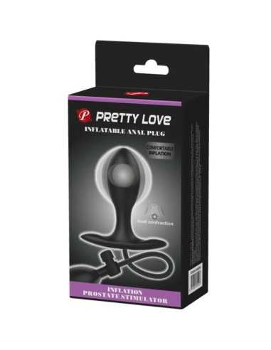 Pretty Love Inflatable Anal Plug Black