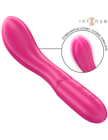 Intense Lisette Vibrator 19 Cm Flexible 10 Vibrations Pink