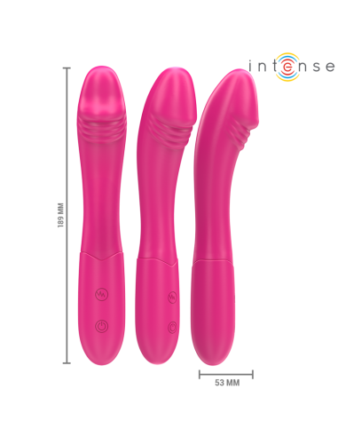 Intense Belinda Vibrator 19 Cm Flexible 10 Vibrations Pink