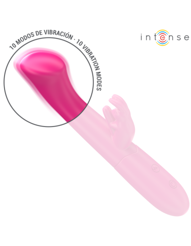 Intense Julieta Rabbit Vibrator 18.6 Cm 10 Vibrations Pink
