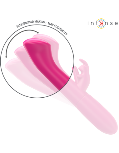Intense Julieta Rabbit Vibrator 18.6 Cm 10 Vibrations Pink