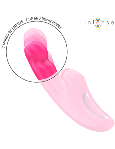 Intense Emi Vibrator 13.5 Cm Multifunction 3 In 1 10 Vibrations Pink