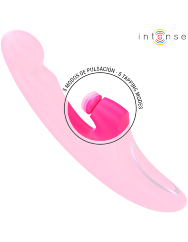 Intense Emi Vibrator 13.5 Cm Multifunction 3 In 1 10 Vibrations Pink