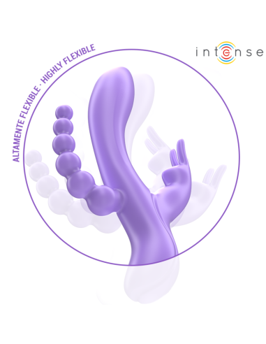 Intense Miko Triple Vibrator Rabbit & Stimulator & Anal 7 Vibrations Purple Intense Miko Triple Vibrator Rabbit & Stimulator & Anal 7 Vibrations Purple