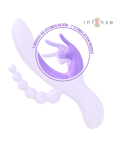 Intense Miko Triple Vibrator Rabbit & Stimulator & Anal 7 Vibrations Purple Intense Miko Triple Vibrator Rabbit & Stimulator & Anal 7 Vibrations Purple
