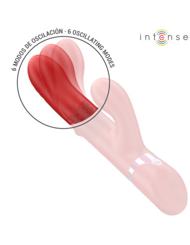 Intense Lele Multifunction Vibrator Rotating & Oscillation & Stimulation Red Intense Lele Multifunction Vibrator Rotating & Oscillation & Stimulation Red