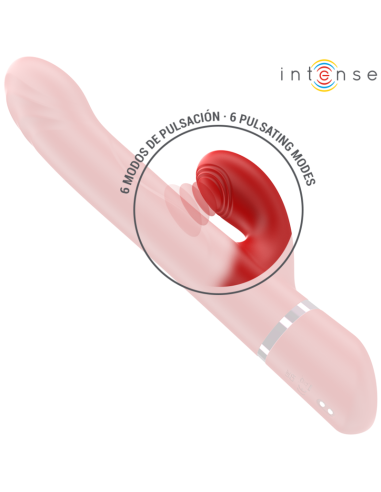 Intense Lele Multifunction Vibrator Rotating & Oscillation & Stimulation Red Intense Lele Multifunction Vibrator Rotating & Oscillation & Stimulation Red