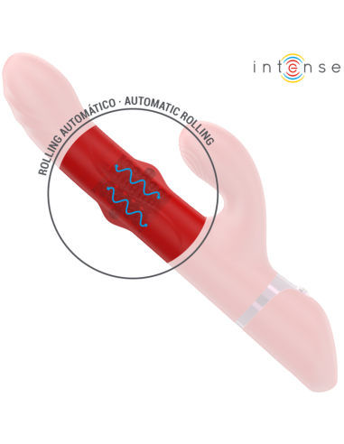Intense Lele Multifunction Vibrator Rotating & Oscillation & Stimulation Red Intense Lele Multifunction Vibrator Rotating & Oscillation & Stimulation Red