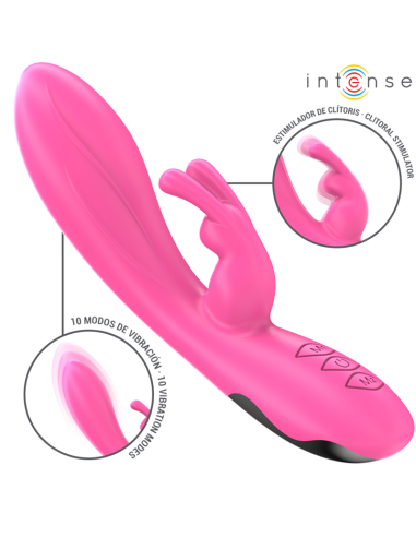 Intense Randall Rabbit Vibrator 10 Vibrations Pink
